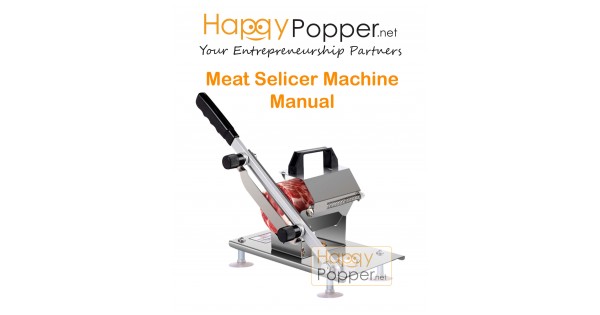 Meat Slicer Machine Manual